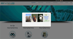 Desktop Screenshot of biyans.com